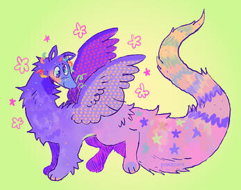character belongs to: OldenWolf (toyhouse)