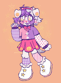 character belongs to: at0m1cazzz (toyhouse)